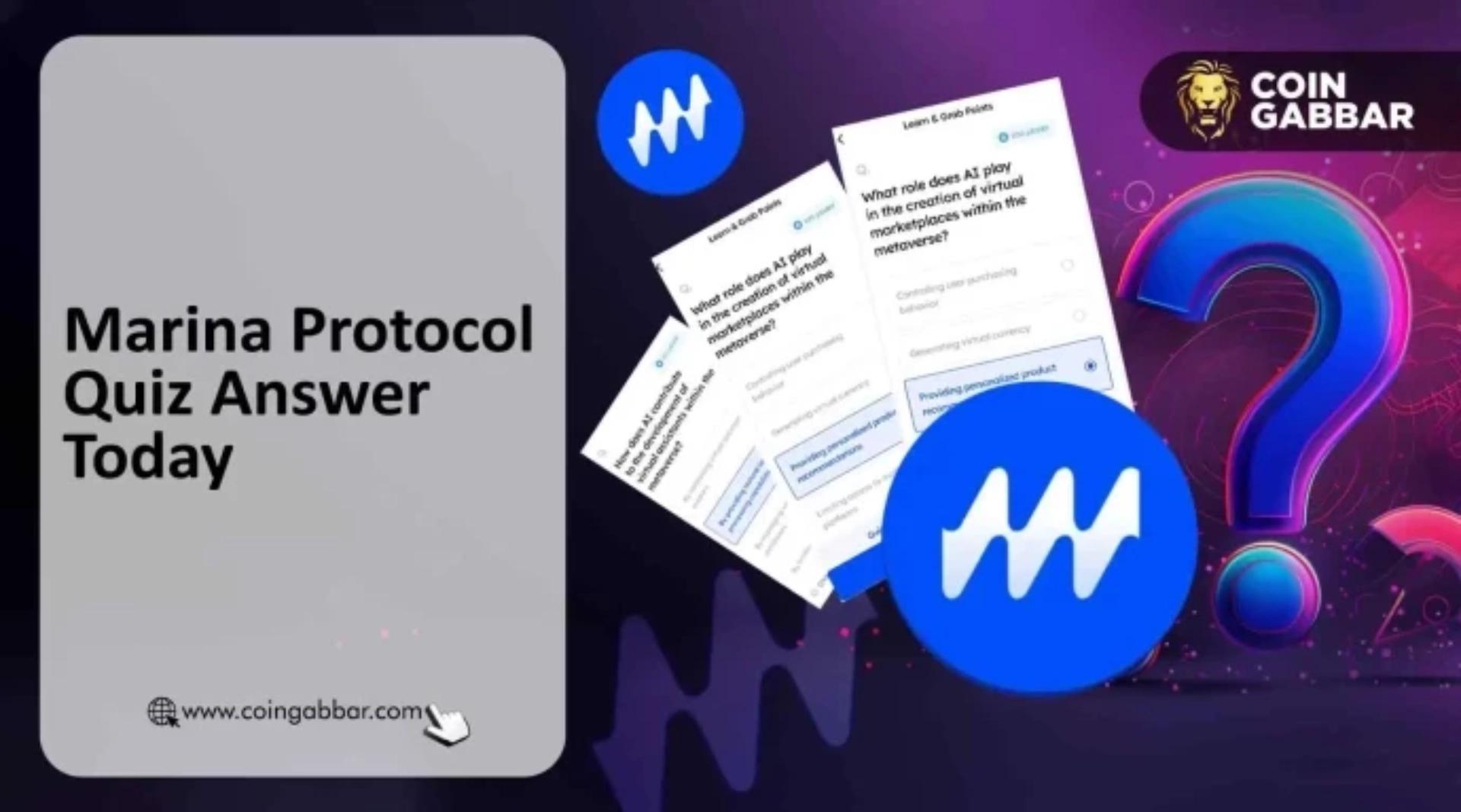 Marina Protocol每日问答（2025年11月30日）：金币大放送！